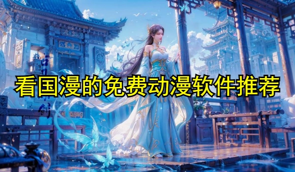 看国漫的免费动漫软件推荐