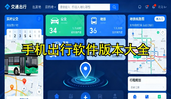手机出行软件合集