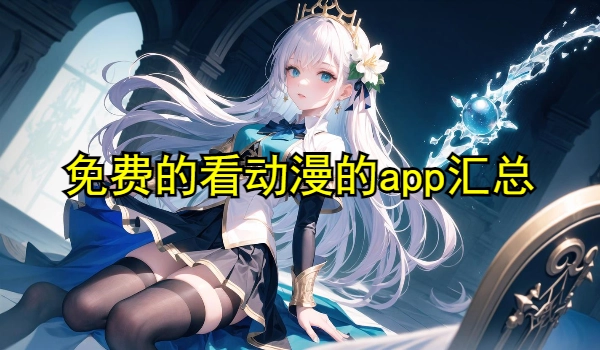 免费的看动漫的app汇总