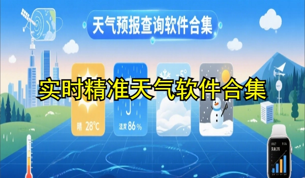 实时精准天气软件合集
