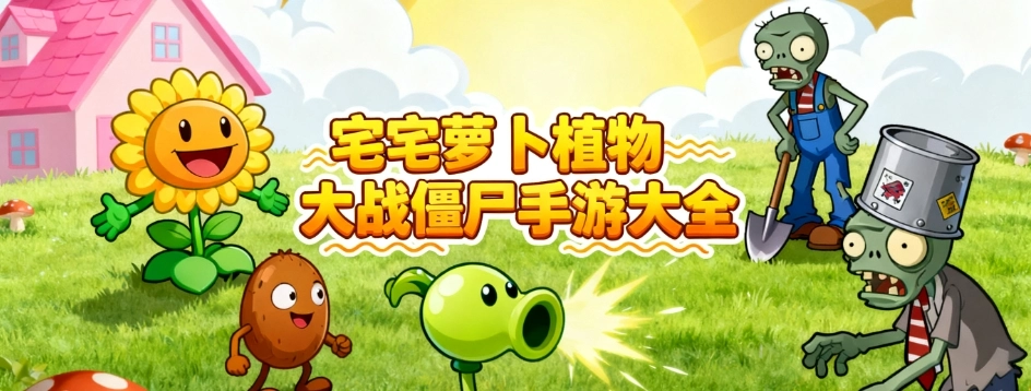 宅宅萝卜植物大战僵尸最新版合集