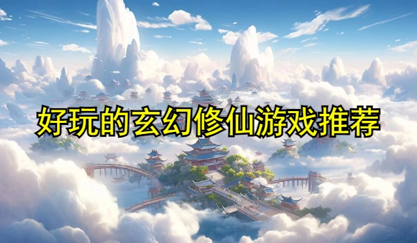 好玩的玄幻修仙游戏推荐