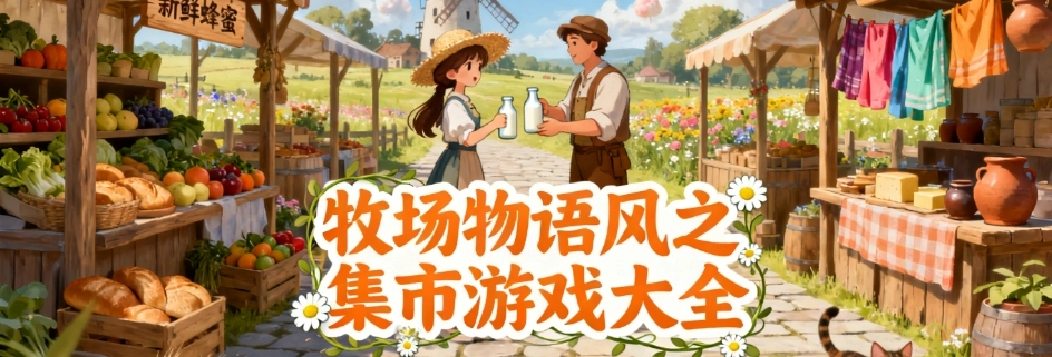 牧场物语风之集市手游安卓版大全