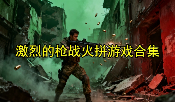激烈的枪战火拼游戏