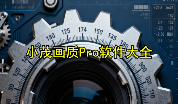 小茂画质Pro软件大全
