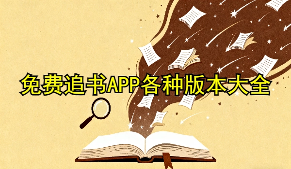 免费追书APP各种版本大全