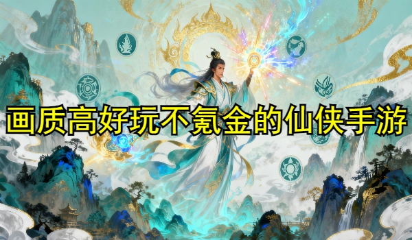 画质高好玩不氪金的仙侠手游