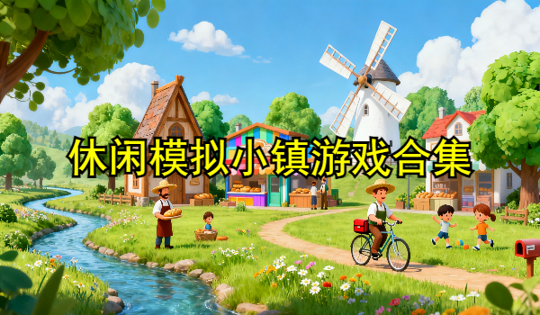 休闲模拟小镇游戏合集