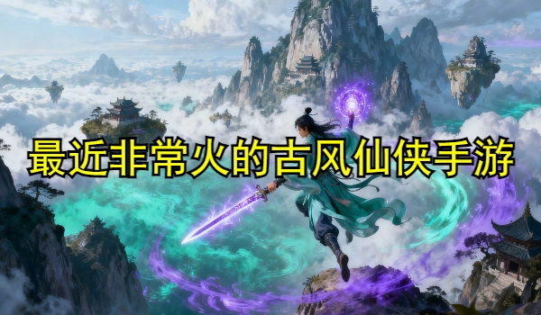 最近非常火的古风仙侠手游