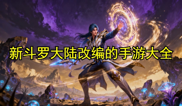 新斗罗大陆改编的手游
