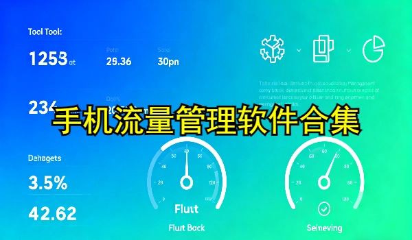 手机流量管理软件合集