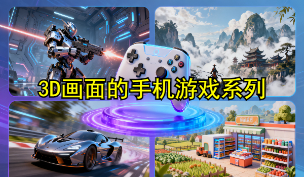 3D画面的手机游戏