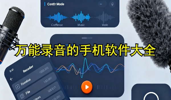 万能录音的手机软件大全