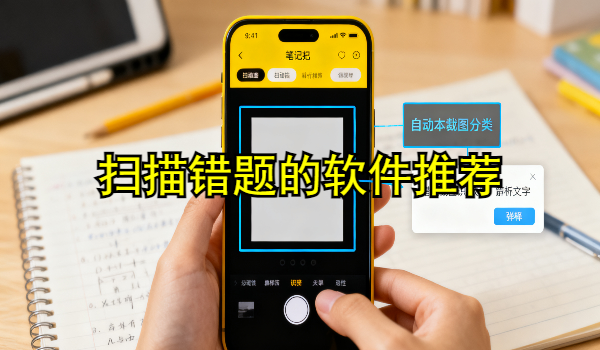 扫描错题的手机app大全