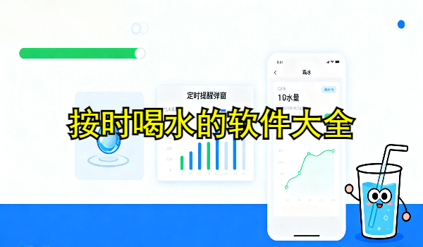 按时喝水的手机app大全
