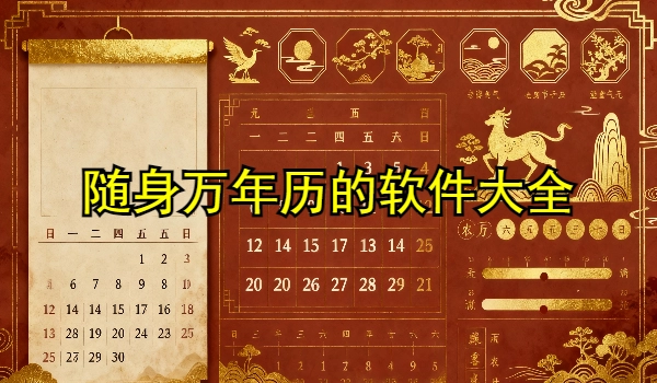 随身万年历的手机app大全