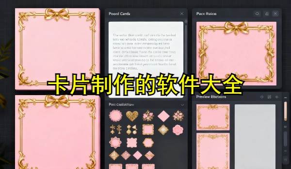 卡片制作的手机app大全