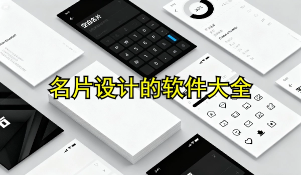 名片设计的手机app大全