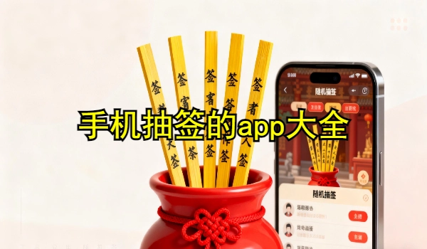 手机抽签的app大全