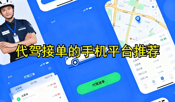 代驾接单的手机平台推荐