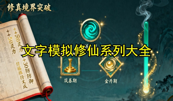 文字模拟修仙系列游戏大全