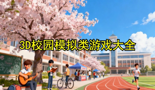 3D校园模拟类游戏大全