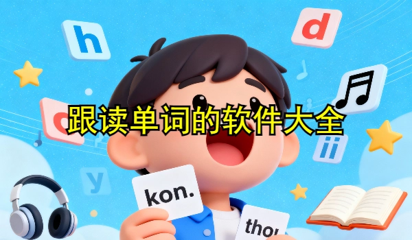 跟读单词的手机app大全