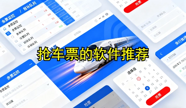 抢车票的手机app推荐