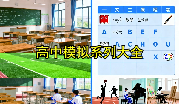 高中模拟系列游戏大全