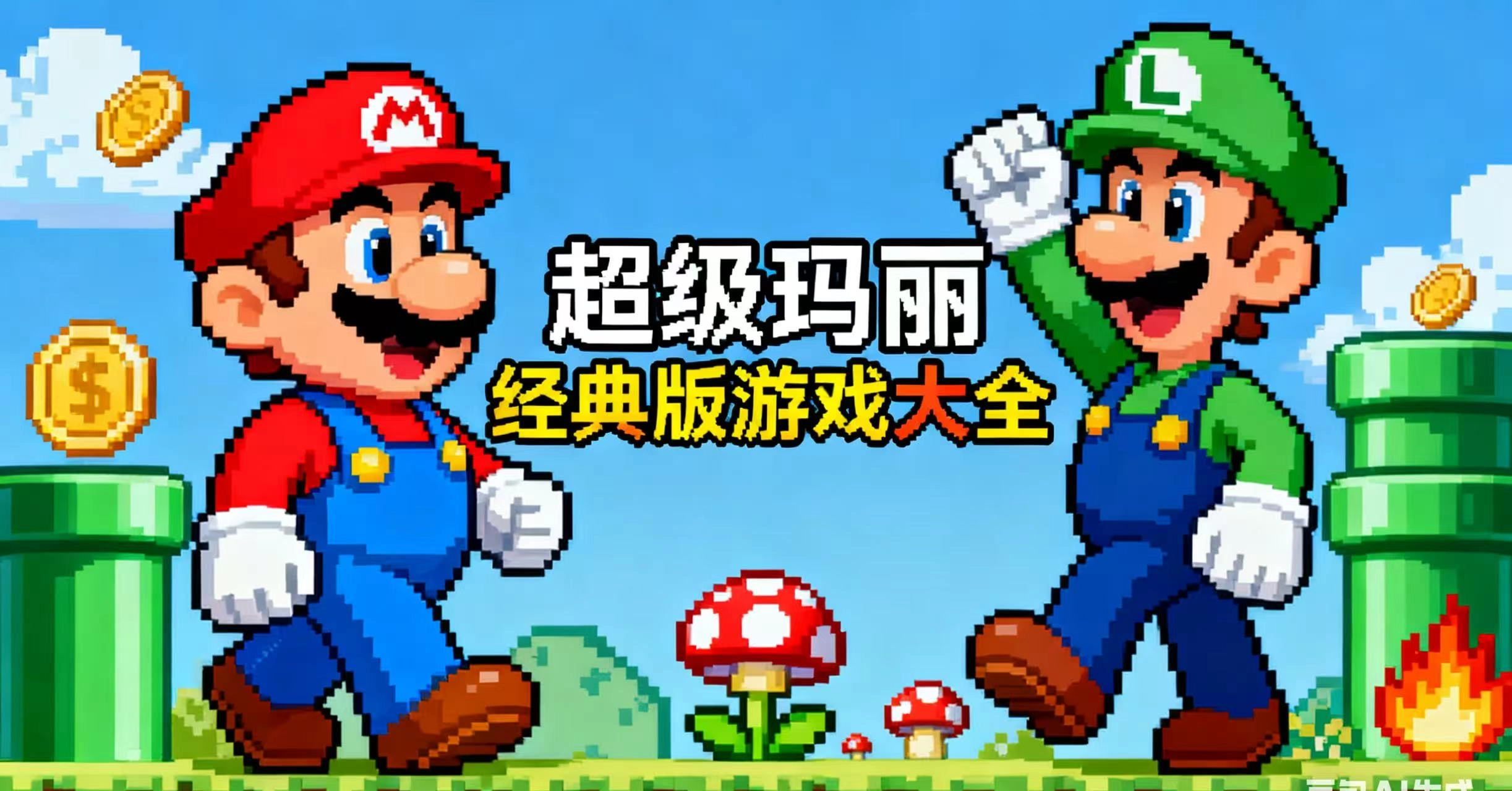 超级玛丽经典版游戏大全