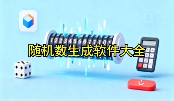 随机数生成手机app大全
