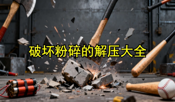 破坏粉碎的解压游戏大全