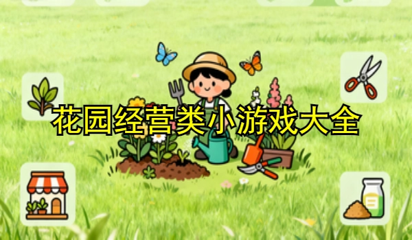 花园经营类小游戏大全