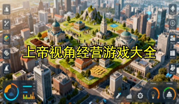 上帝视角经营游戏大全