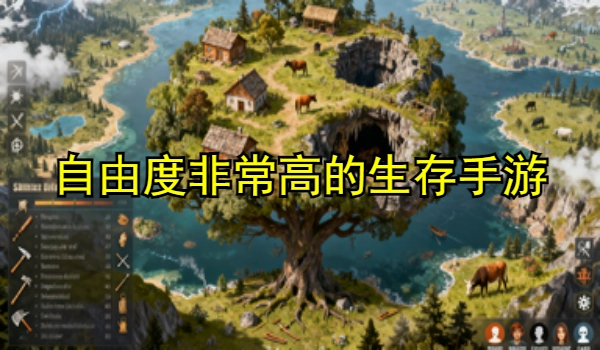 自由度非常高的生存手游