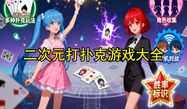 二次元打扑克游戏大全