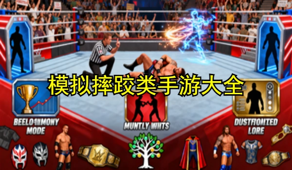 模拟摔跤类手游大全