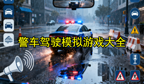 警车驾驶模拟游戏大全