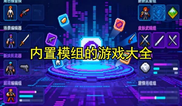 内置模组的游戏大全