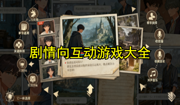 剧情向互动游戏大全