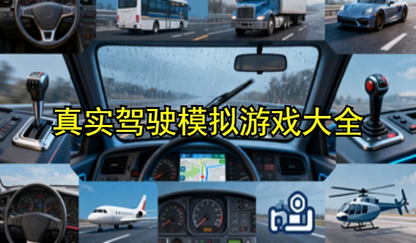 真实驾驶模拟游戏大全
