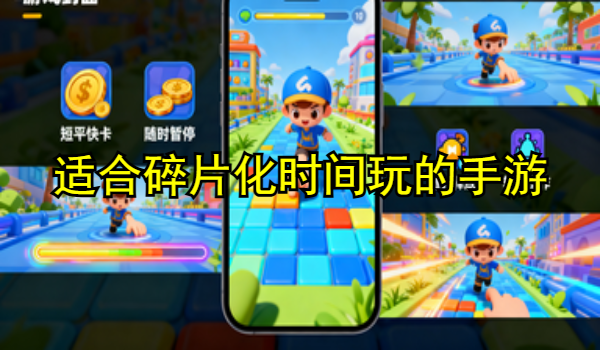 适合碎片化时间玩的手游大全