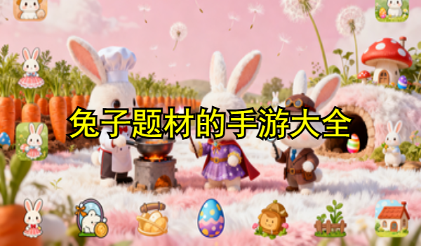 兔子题材的手游大全