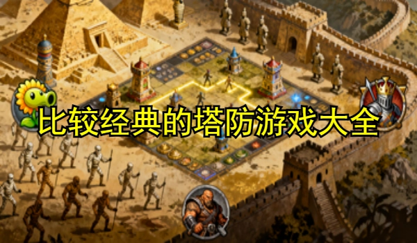 比较经典的塔防游戏大全
