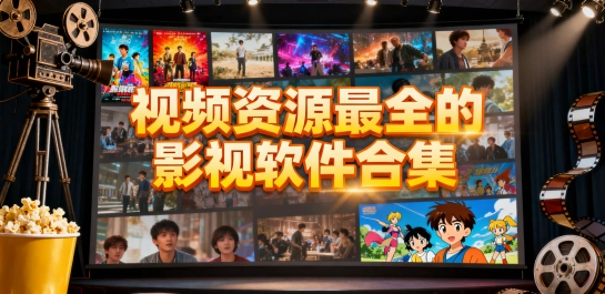 视频资源最全的影视软件合集