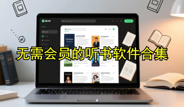 无需会员的听书软件合集