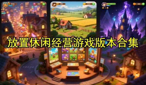 放置休闲经营游戏