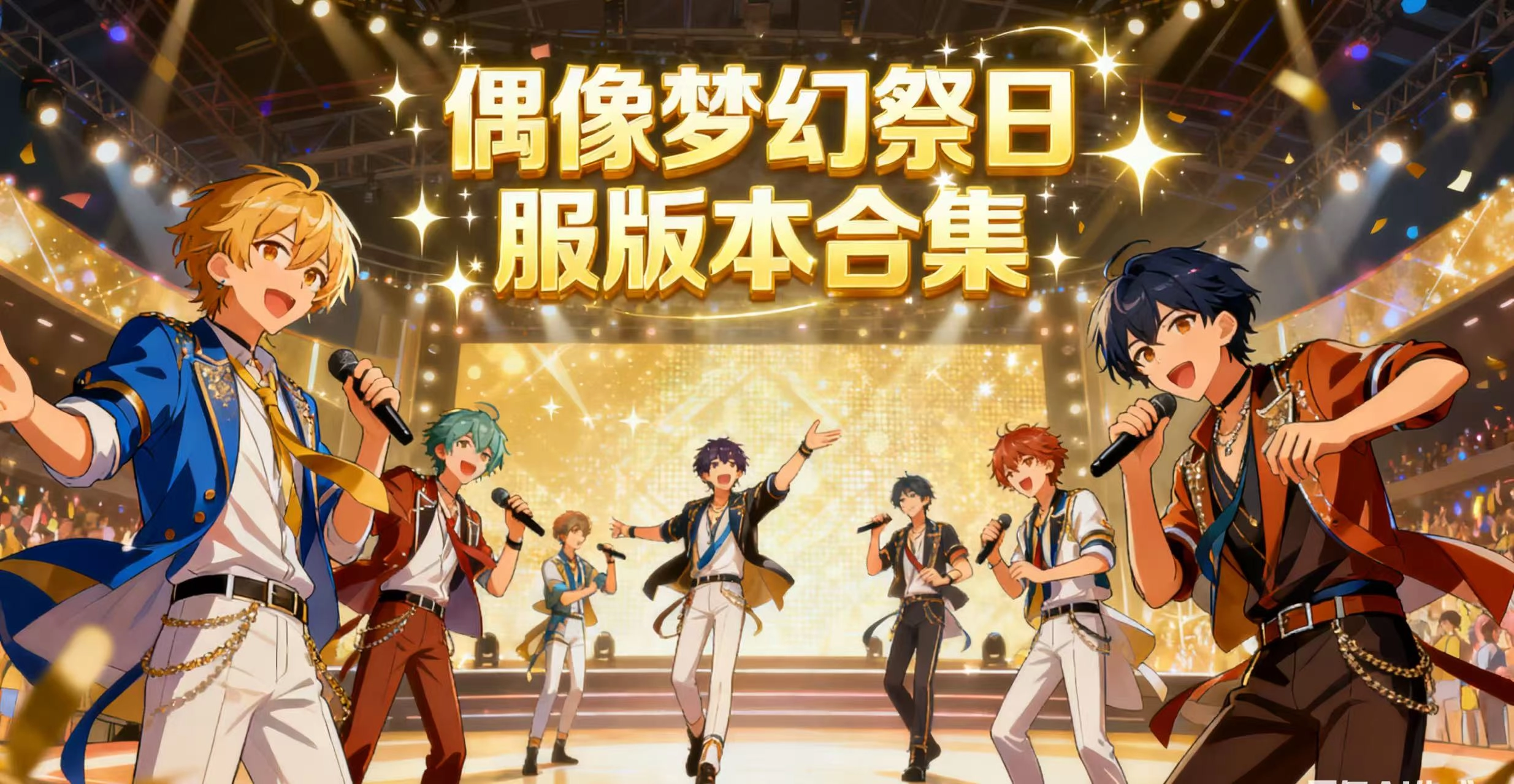 偶像梦幻祭日服版本合集