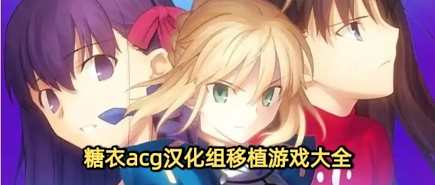 糖衣acg汉化组移植游戏大全