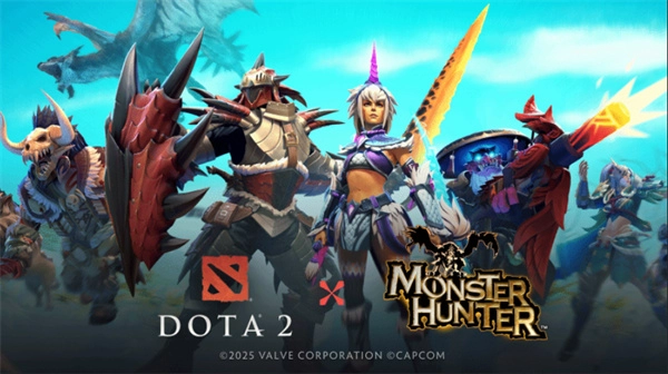 “《Dota2》官宣与《怪物猎人》联动！惊喜合作即将开启